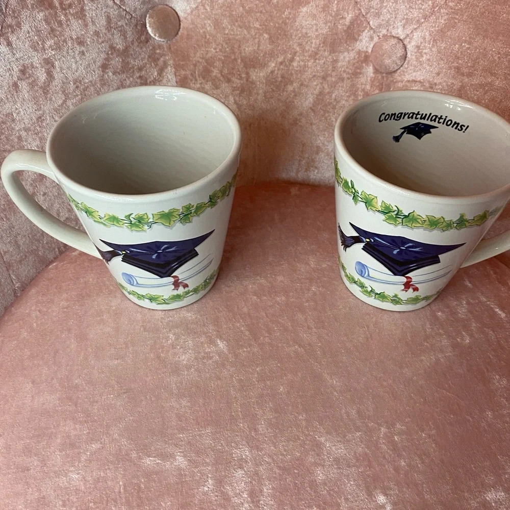 Graduation mugs set of 2 👩‍🎓 👨‍🎓 🧑‍🎓